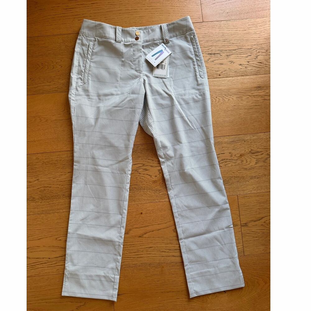 NWT Nike golf plaid pants size 8